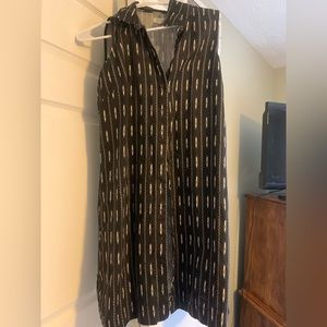 Garnett Hill Linen Shirtdress